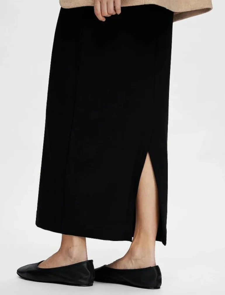 SLFSHELLY MW ANKLE SKIRT NOOS - Maxikjolar