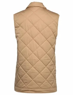 SLFTINNA LONG QUILTED VEST - Quiltade västar