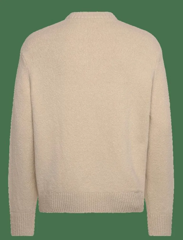 SLHALEX LS KNIT RELAXED CREW NECK NOOS - Rundhalsad