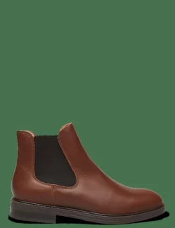 SLHBLAKE LEATHER CHELSEAOOT - Chelsea boots