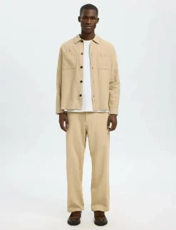 SLH-BRODY SUN OVERSHIRT LS NOOS - Jackor & rockar