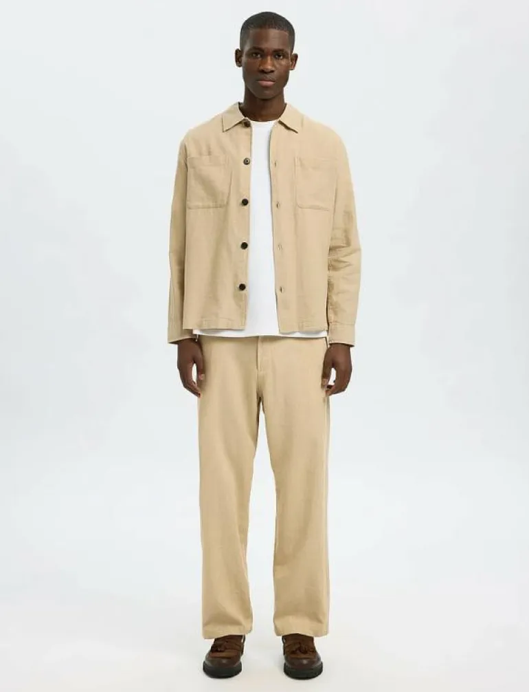 SLH-BRODY SUN OVERSHIRT LS NOOS - Jackor & rockar