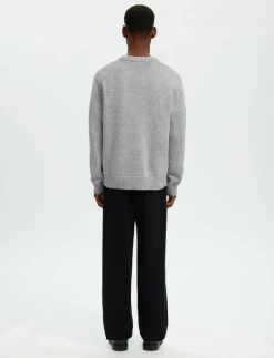 SLHCODY LS KNIT RELAXED CREW NECK NOOS - Rundhalsad