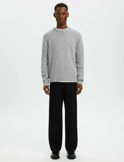 SLHCODY LS KNIT RELAXED CREW NECK NOOS - Rundhalsad