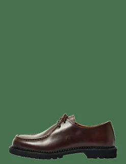 SLHHECTOR LEATHER MOC-TOE SHOE - Loafers