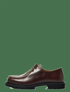 SLHHECTOR LEATHER MOC-TOE SHOE - Loafers