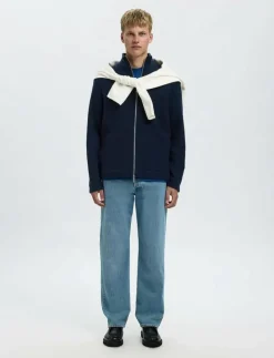 SLHNEALY LS KNIT FULL ZIP CARDIGAN - Full Zip tröjor