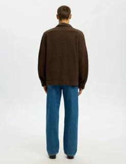 SLHREGFRED STRUCTURED OVERSHIRT - Jackor & rockar