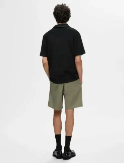 SLHRELAX-TERRY SS ZIP POLO EX - Kortärmade pikéer