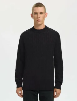SLHRYAN STRUCTURE CREW NECK - Rundhalsad
