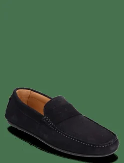 SLHSERGIO SUEDE PENNY DRIVING SHOE - Loafers