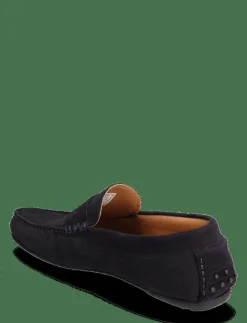 SLHSERGIO SUEDE PENNY DRIVING SHOE - Loafers