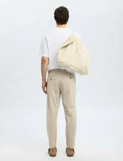 SLH172-SLIM TAPE LORENT FLEX PANTS NOOS - Kostymbyxor