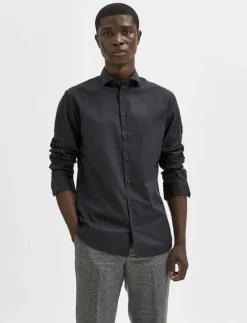 SLHSLIMETHAN SHIRT LS CUT AWAY - Business skjortor