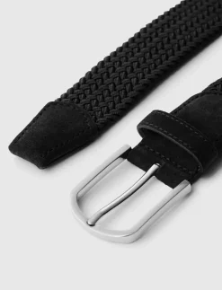 SLHTOM BRAIDED TEXTILE BELT - Flätade skärp
