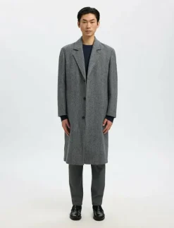 SLHTRAY LS KNIT MERINO CREW NECK NOOS - Rundhalsad