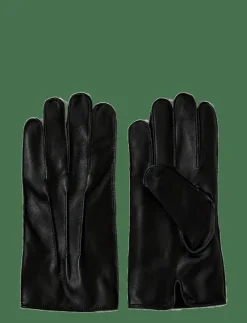SLHZAIN LEATHER GLOVES - Fingervantar