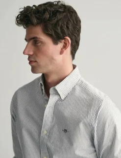SLIM CLASSIC OXFORD STRIPE SHIRT - Randiga skjortor