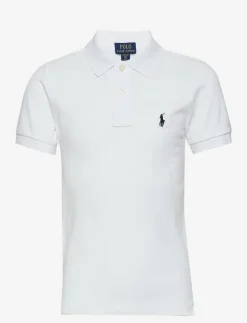 Slim Fit Cotton Mesh Polo Shirt - Kortärmade pikéer