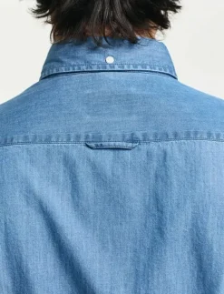 SLIM INDIGO BD - Jeansskjortor