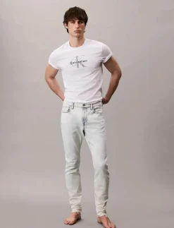 SLM TPR LT WT IC BRK - Tapered jeans