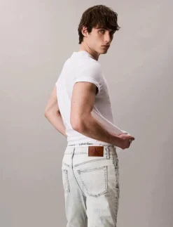 SLM TPR LT WT IC BRK - Tapered jeans