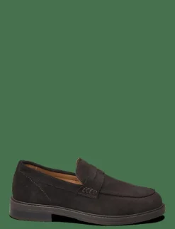 SLMBLAKE SUEDE PENNY LOAFER - Loafers