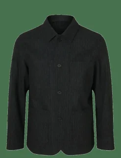 SLM-LANDON WOOL BLEND HYBRID BLAZER NOOS - Enkelknäppta kavajer