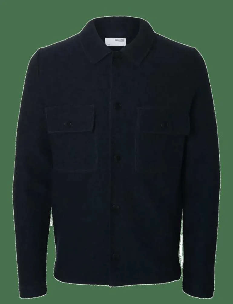 SLMNEALY LS KNIT WORKWEAR CARDIGAN NOOS - Ulljackor