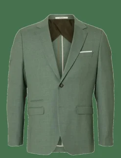 SLMSLIM-OASIS LINEN BLZ NOOS - Enkelknäppta kavajer