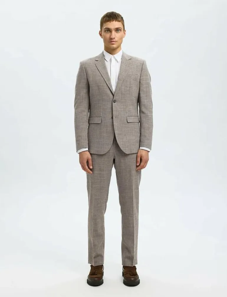 SLMSLIM-OASIS LINEN TRS NOOS - Linnebyxor