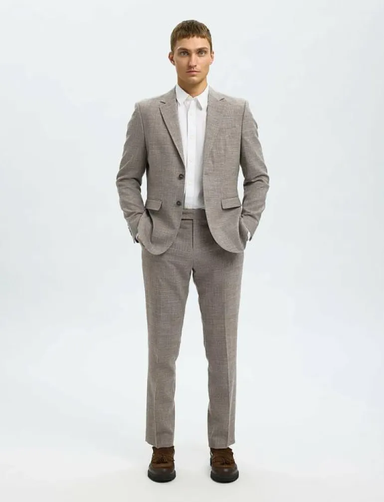 SLMSLIM-OASIS LINEN TRS NOOS - Linnebyxor