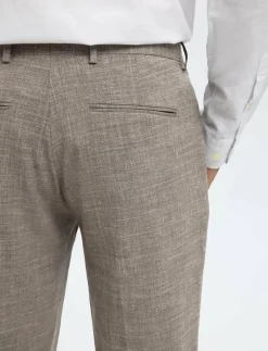 SLMSLIM-OASIS LINEN TRS NOOS - Linnebyxor