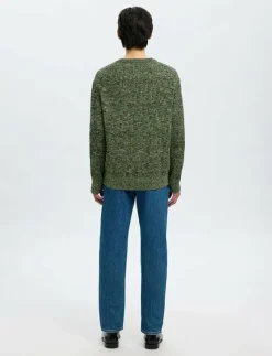 SLMTILUM LS KNIT CREW NECK - Rundhalsad