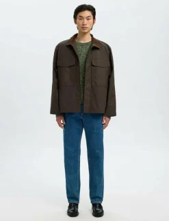SLMTILUM LS KNIT CREW NECK - Rundhalsad