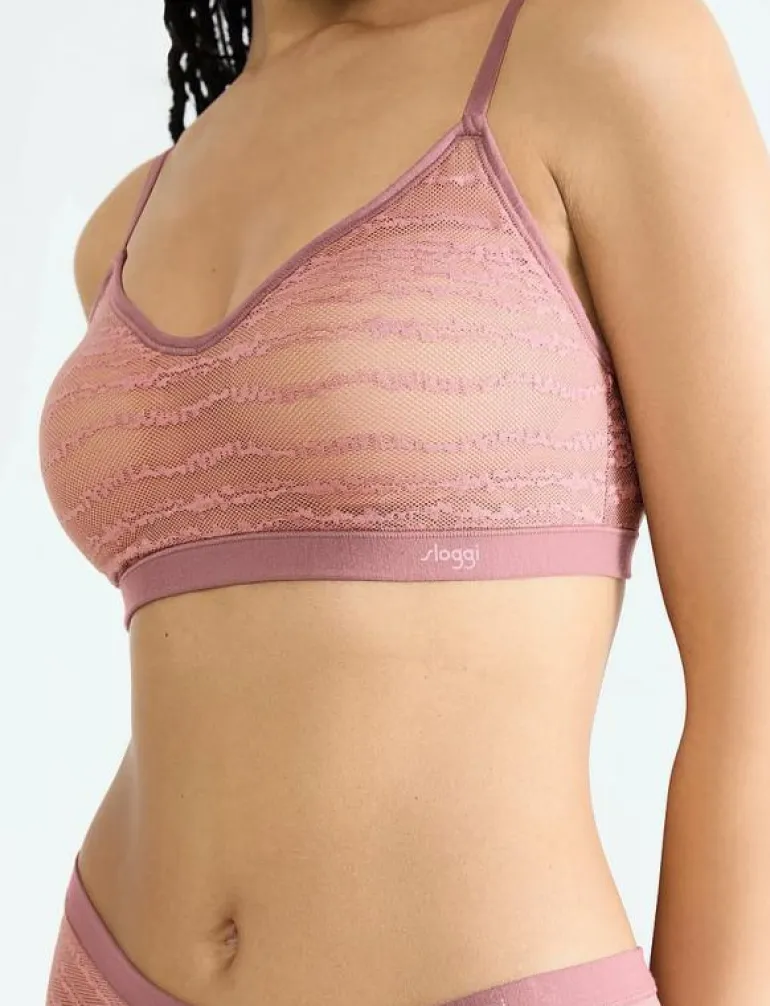 sloggi FREE Evolve PU Lace - Bygellösa BH:ar