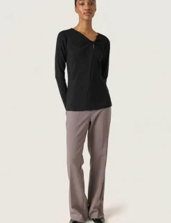 SLSkylara Knot Tee - Långärmade toppar