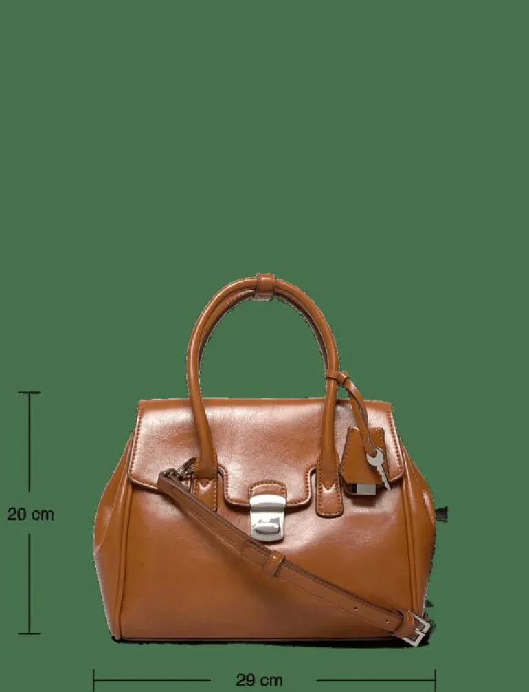 Small city handbag with flap - Handväskor