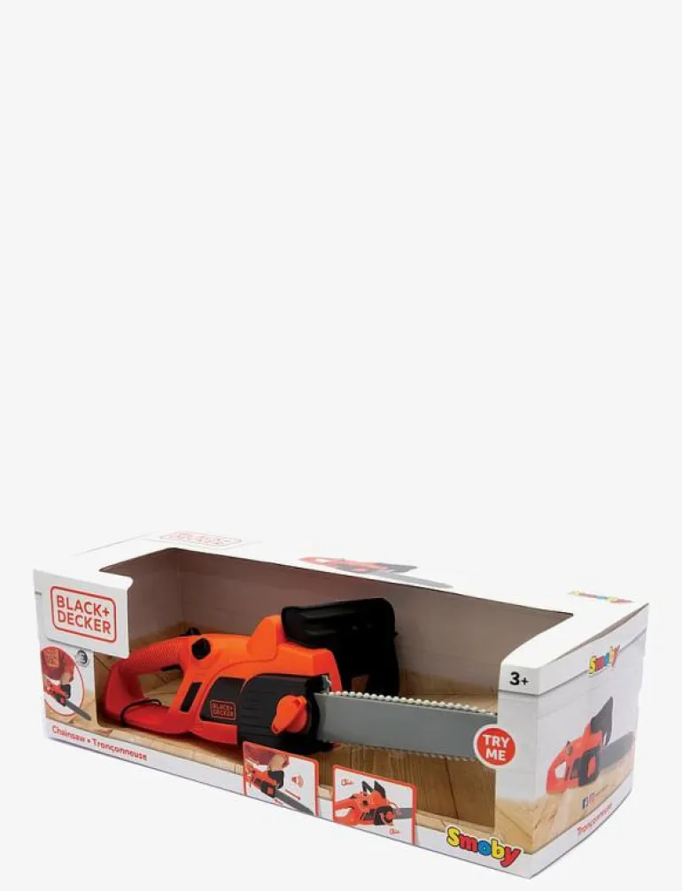 Smoby Black+Decker Motorsåg - Leksaksverktyg