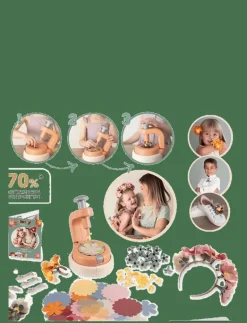 Smoby Crea Flower Jewelry Set - Pysselset