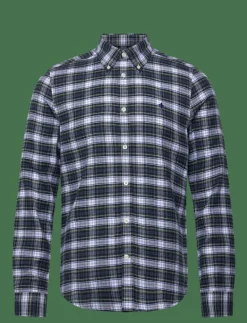 Soft Twill Tartan Shirt-Slim Fit - Rutiga skjortor