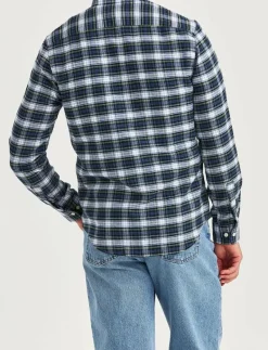 Soft Twill Tartan Shirt-Slim Fit - Rutiga skjortor