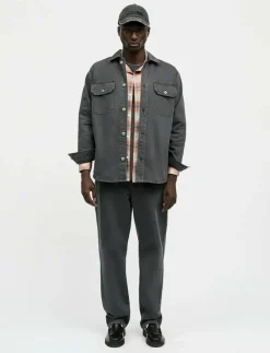 Soil Denim August Dyed Work Shirt - Jeansskjortor