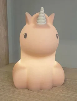 Sol silicone lamp Unicorn - Nattlampor