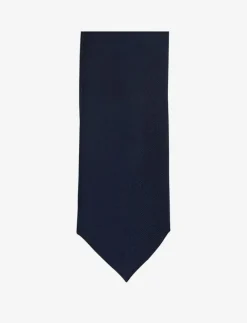 Solid Silk Tie - Slipsar
