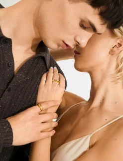 SPARKLE ring gold-plated - Ringar