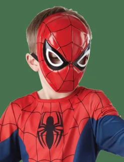 Spiderman 1/2 mask - Maskeradtillbehör