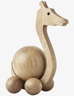 Spinning Giraffe - Small - Träfigurer