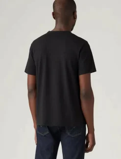 SS HM HENLEY MINERAL BLACK - Kortärmad t-shirt