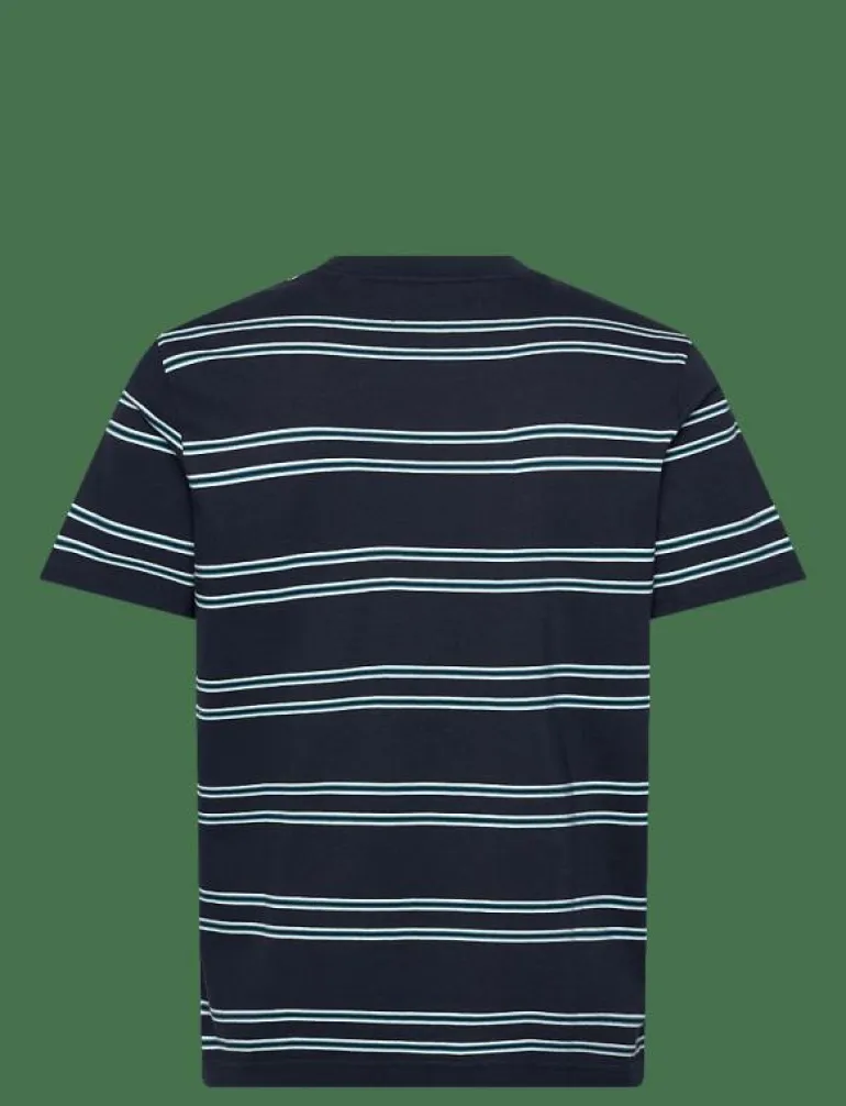 S/S MULTI STRIPE TEE - Kortärmad t-shirt